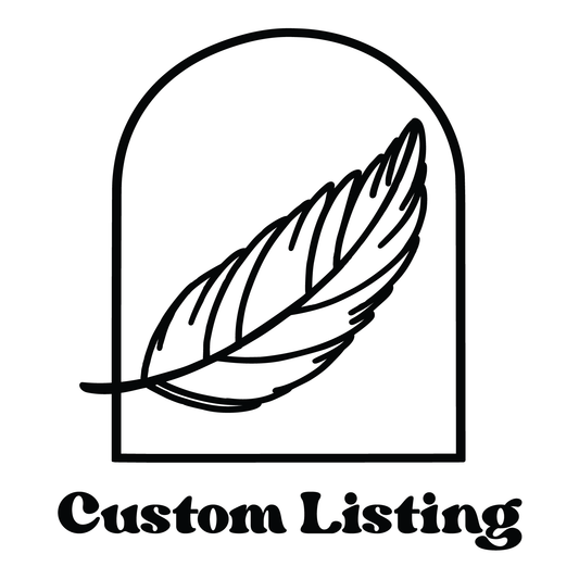 Custom Listing for Cassie