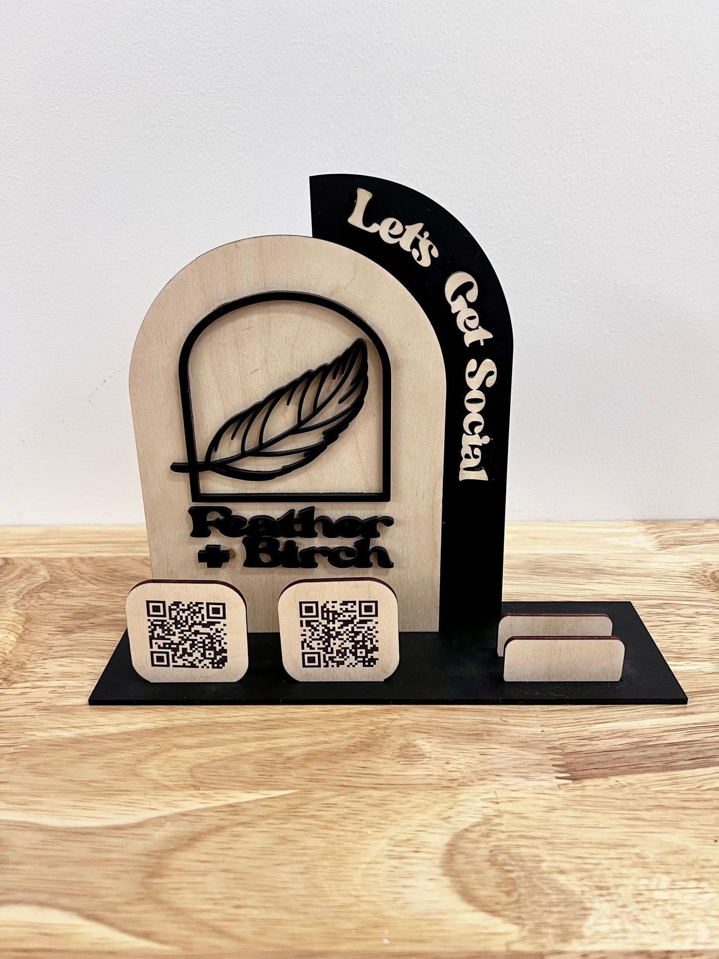 Arch Social Media and Payment sign
