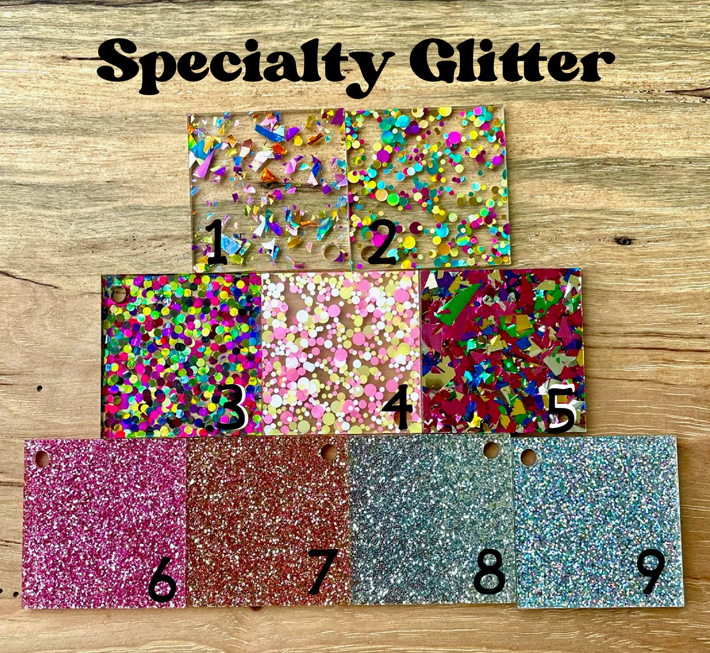 Custom Word Keychains