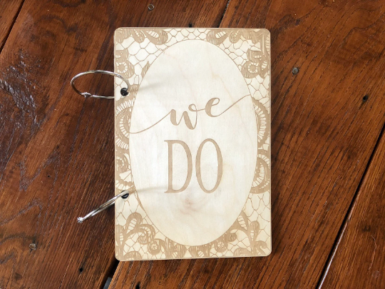 We Do Wood Card Keeper