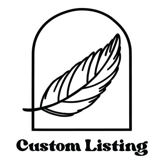 Custom Listing for Nicole