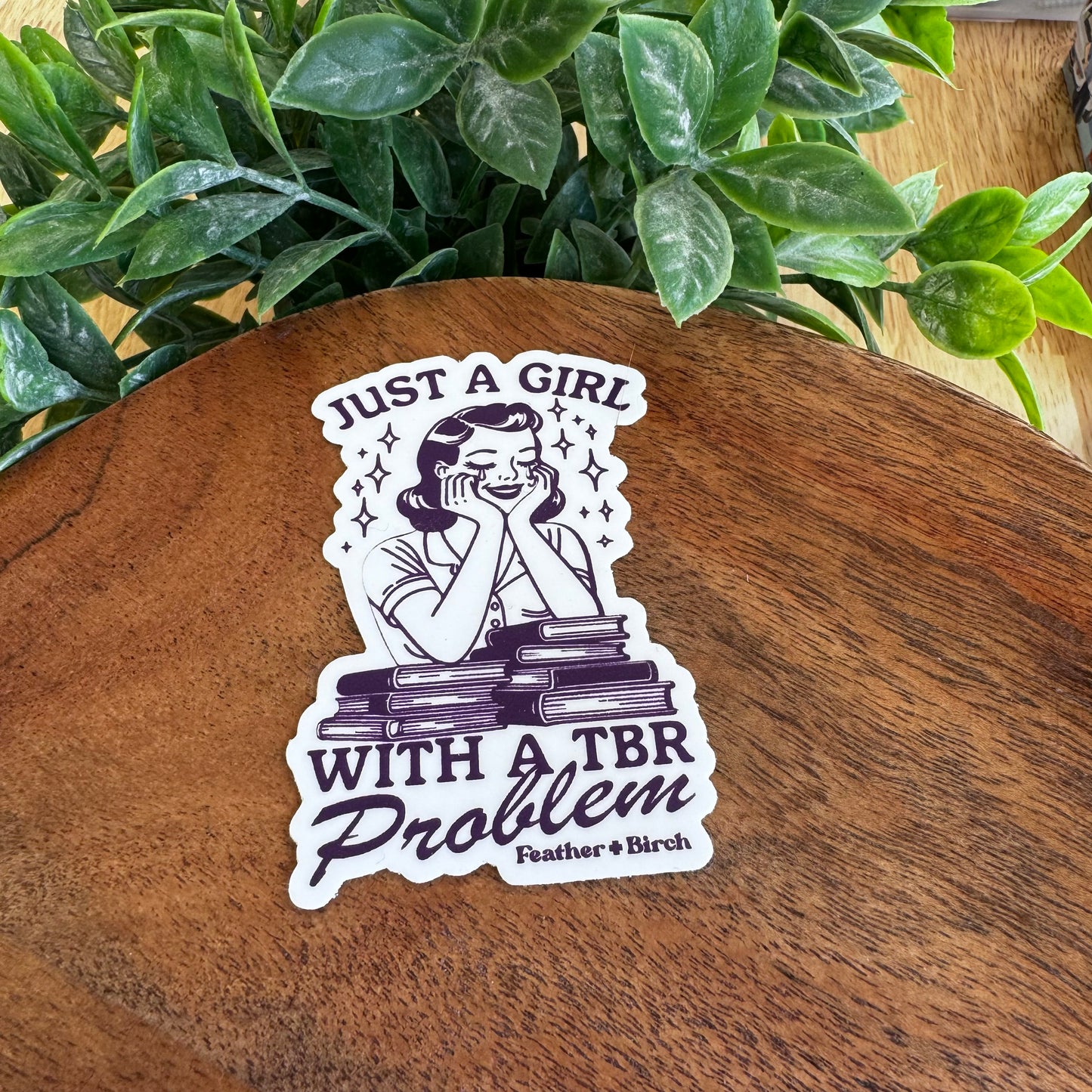 TBR Problem Sticker