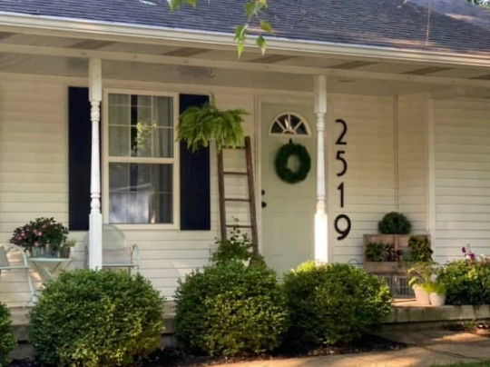 Modern House Numbers