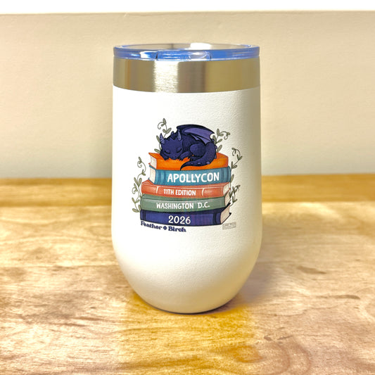 Apollycon '26 wine tumbler