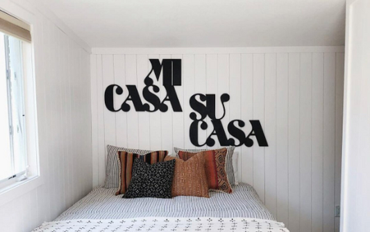 Mi Casa Su Casa Wall Decor
