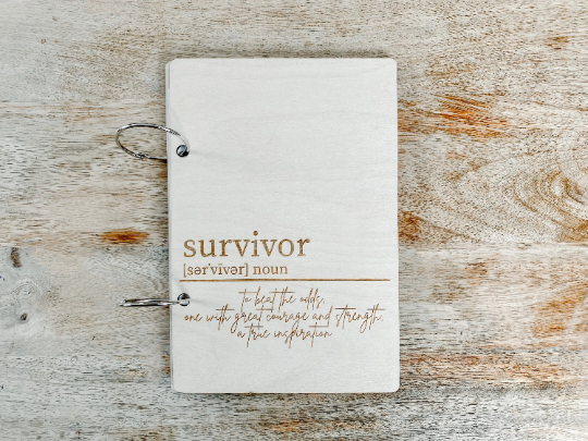 Survivor Wood Card Keeper