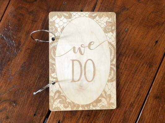 We Do Wood Card Keeper