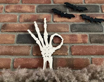 Skeleton Hand Halloween Decor